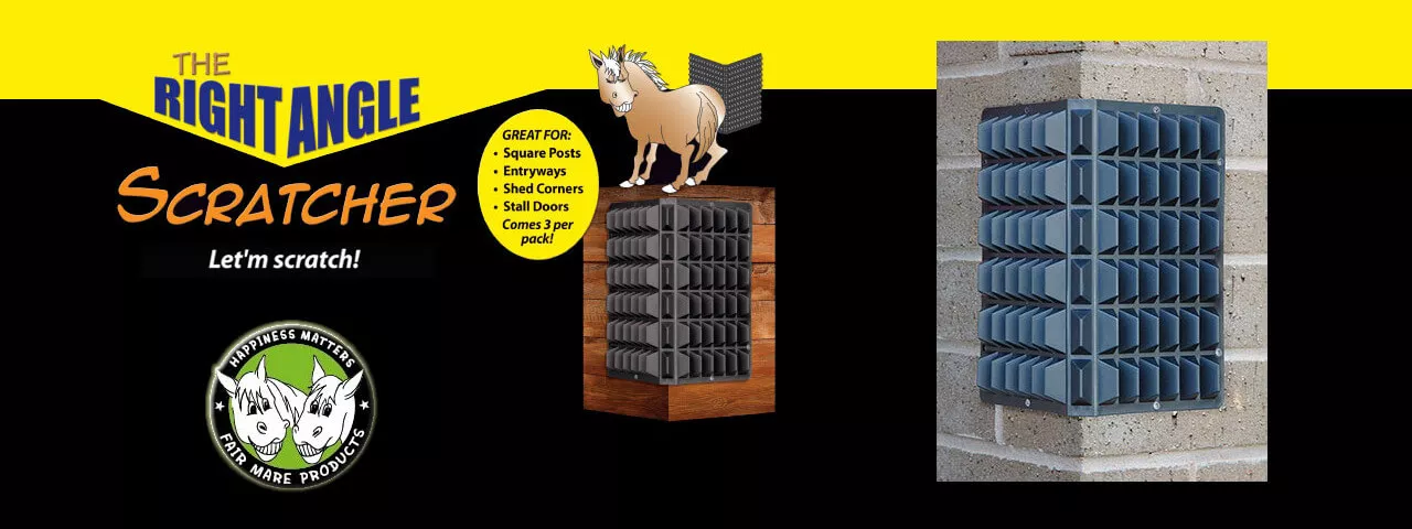 Right Angle Horse Scratcher
